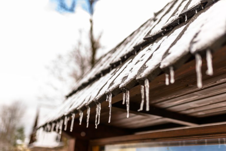 hanging icicles from the roof of a wooden building 2021 08 30 07 00 04 utc scaled
